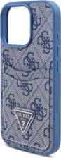 Чехол Guess Чехол для iPhone 16 Pro из экокожи с кардслотом, синий