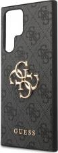 Чехол Guess Чехол для Samsung Galaxy S24 Ultra 4G Big metal logo Hard Grey