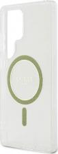 Чехол Guess Чехол Glitter Circle MagSafe для Galaxy S25 Ultra прозрачный