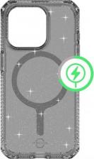 Чехол Itskins Чехол-накладка HYBRID R SPARK w/MagSafe для iPhone 15 Pro Max, дымчатый