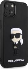 Чехол Karl Lagerfeld Чехол 3D Rubber NFT Karl Ikonik Hard для iPhone 13, цвет Черный