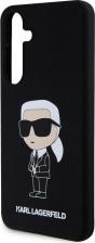 Чехол Karl Lagerfeld Чехол для Galaxy S24 с эффектом Soft touch NFT Karl Ikonik Hard Black
