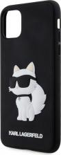 Чехол Karl Lagerfeld Чехол для iPhone 11 с 3D принтом черный