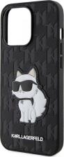 Чехол Karl Lagerfeld Чехол для iPhone 13 Pro чехол из экокожи NFT Choupette, Black