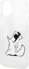 Чехол Karl Lagerfeld Чехол для iPhone 14 Plus, прозрачный (KLHCP14MCFNRC)