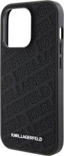 Чехол Karl Lagerfeld Чехол для iPhone 15 Pro Quilted Pattern Hard Case чёрный