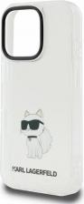 Чехол Karl Lagerfeld Чехол для iPhone 16 Pro Max с принтом IML NFT Choupette, прозрачный