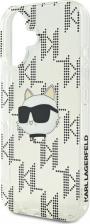 Чехол Karl Lagerfeld Чехол для iPhone 16 с принтом IML Choupette, прозрачный