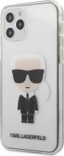 Чехол Karl Lagerfeld Чехол Lagerfeld для iPhone 12/12 Pro PC/TPU Ikonik Karl Hard Transparent