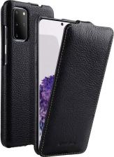 Чехол Melkco Кожаный чехол флип для Samsung Galaxy S20+ - Jacka Type, черный