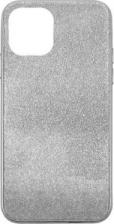 Чехол Neypo Накладка силиконовая для Apple iPhone 12/12 Pro Серебристый с блестками