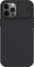 Чехол Nillkin Чехол CamShield Silky Magnetic Silicone для iPhone 12/12 Pro, Черный
