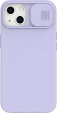 Чехол Nillkin Чехол CamShield Silky Magnetic Silicone для iPhone 13, цвет Фиолетовый
