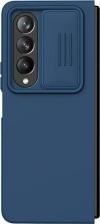 Чехол Nillkin Чехол для телефона Samsung Galaxy Z Fold 4 5G CamShield Silky Silicone Case midnight blue силиконовый с защитой камеры