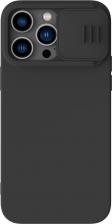 Чехол Nillkin Силиконовый чехол с защитой камеры CamShield Silky Silicone Case для Apple iPhone 14 Pro, черный
