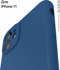 Чехол Onzo Чехол "MATT" для Apple iPhone 11, синий матовый