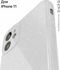 Чехол Onzo Чехол на iPhone 11 сиреневый с блестками