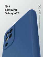 Чехол Onzo Чехол на Samsung A12 синий матовый