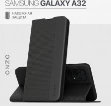 Чехол Onzo Чехол на Samsung A32 книжка черный рельефный