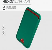 Чехол Onzo Картхолдер для смартфона "POCKET", 3М, Glitter зеленый