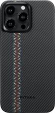 Чехол Pitaka Чехол Fusion Weaving MagEZ Case 4 Magsafe для iPhone 15 Pro Max Rhapsody кевлар
