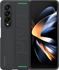 Чехол Samsung Чехол для Samsung Galaxy Z Fold 4 Original Silicone Grip Cover with Strap Black EF-GF936TBEG