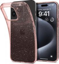 Чехол Spigen Чехол для iPhone 15 Pro - Liquid Crystal Glitter - Прозрачный/Розовый - ACS06702