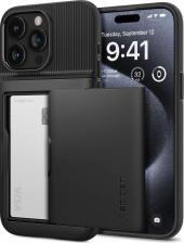 Чехол Spigen Чехол для iPhone 15 Pro - Slim Armor CS - Черный - ACS06728
