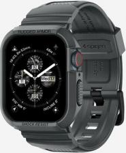 Чехол Spigen Чехол с ремешком на Apple Watch Rugged Armor Pro / для Эпл Вотч Противоударный, темно-серый