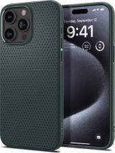Чехол Spigen Защитный чехол Liquid Air для iPhone 15 Pro abyss green