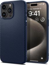 Чехол Spigen Защитный чехол Liquid Air для iPhone 15 Pro Max Navy Blue