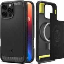 Чехол Spigen Защитный чехол Rugged Armor Magsafe для iPhone 16 Pro Max / Айфон 16 Про Макс черный