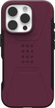 Чехол UAG Чехол Civilian Magsafe для iPhone 16 Pro 6.3" бордовый 114444119049