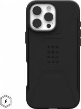 Чехол UAG Чехол с поддержкой MAGSAFE Civilian для iPhone 16 Pro Max 6.9", цвет черный