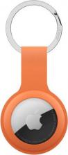 Чехол uBear Чехол-брелок Touch Ring Case для AirTag с кольцом-фиксатором, силикон Soft-touch, оранжевый