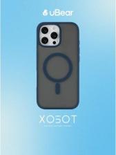 Чехол uBear Чехол Клип-кейс Cloud Mag Case для Apple iPhone 16 Pro Max Blue