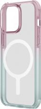 Чехол Uniq Чехол для iPhone 15 с MagSafe DUO Blue/Pink