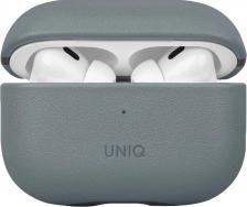 Чехол Uniq Чехол из искусственной кожи Lyden DS для AirPods Pro 2, синий/черный