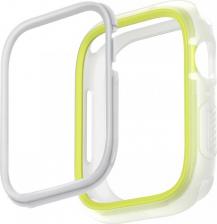 Чехол Uniq Чехол Moduo interchangable case для Apple Watch 4/5/6/SE/7/8 40/41 мм, цвет Лимонный/белый
