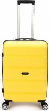 Чемодан Torber Чемодан T1902M-Yel, 55 л, размер M, желтый