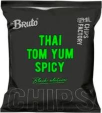Чипсы, сухарики Bruto Чипсы Black Edition Тайский острый том ям 75 г