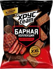 Чипсы, сухарики Хрусteam Сухари барные, стейк с перцем 140 г