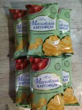 Чипсы, сухарики Русский продукт Чипсы Московский картофель со вкусом маринованных томатов 60 г