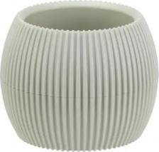 Декор/украшение IDEA Кашпо ПИКАНТО D115 мм, 0,35 л, белый ротанг, М 3211