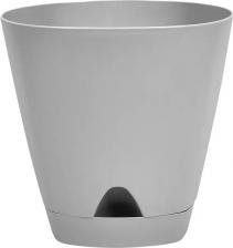 Декор/украшение InGreen Цветочный горшок Amsterdam с прикорневым поливом 15583 4 л белый 1 шт