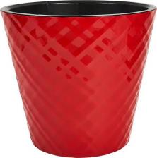 Декор/украшение InGreen Горшок цветочный Manhattan ?23 h20.8 см v5 л пластик красный