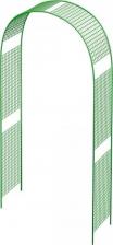 Декор/украшение Лиана Арка "Решетка" разборная, 1,33х2,55х0,56 м., (ЗА-582)
