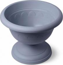 Декор/украшение Martika Вазон низкий Колывань 5,3 л, d300x232 мм серый