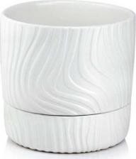 Декор/украшение Scheurich Кашпо керамика с поддоном Vintage d13см h13см белый 072796