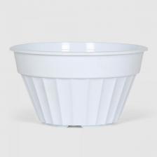 Декор/украшение Serinova Горшок violet 16х9 см белый